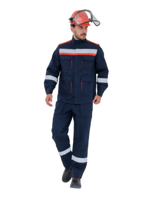 Костюм летний для защиты от электрической дуги, кур+бр, 20,1 кал/см2