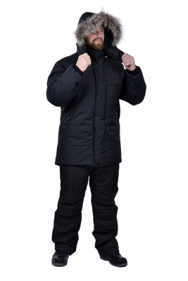 Куртка «Аляска» черная new